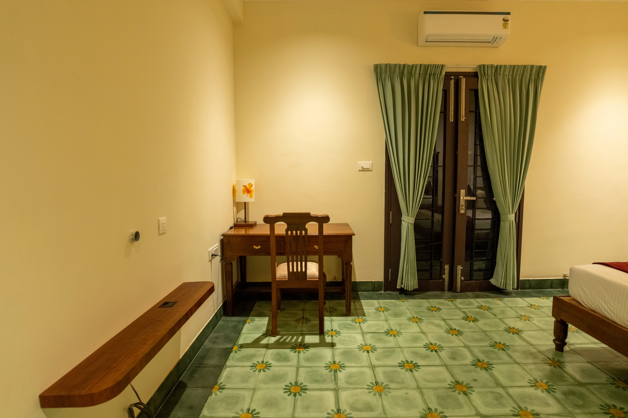 Comfortable family suite with seating area