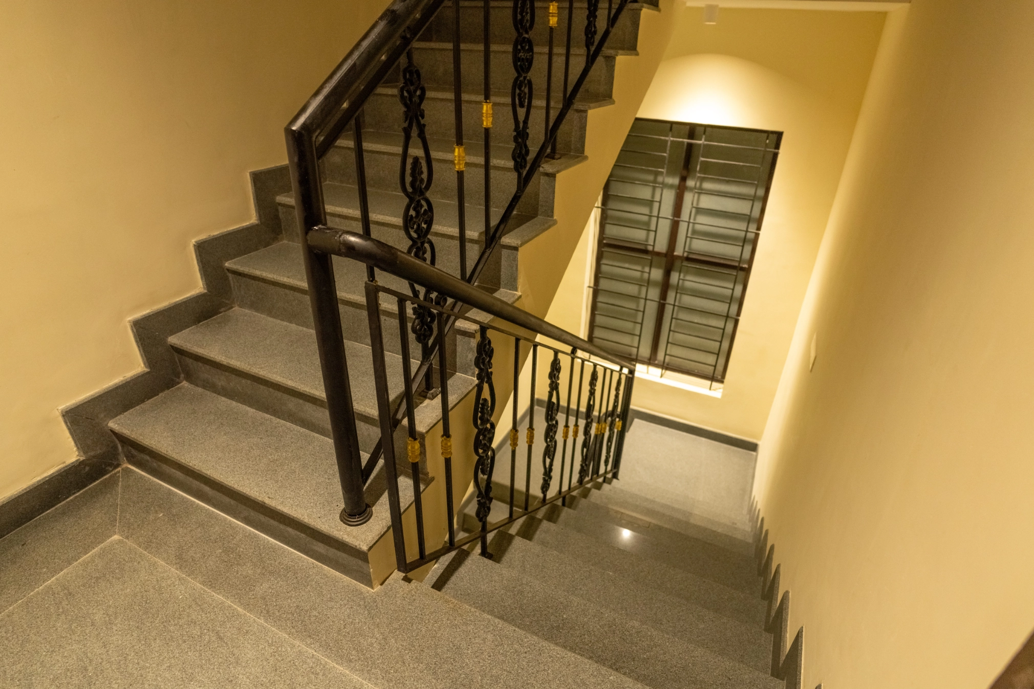 Interior staircase of Nadhima Heritage Villas