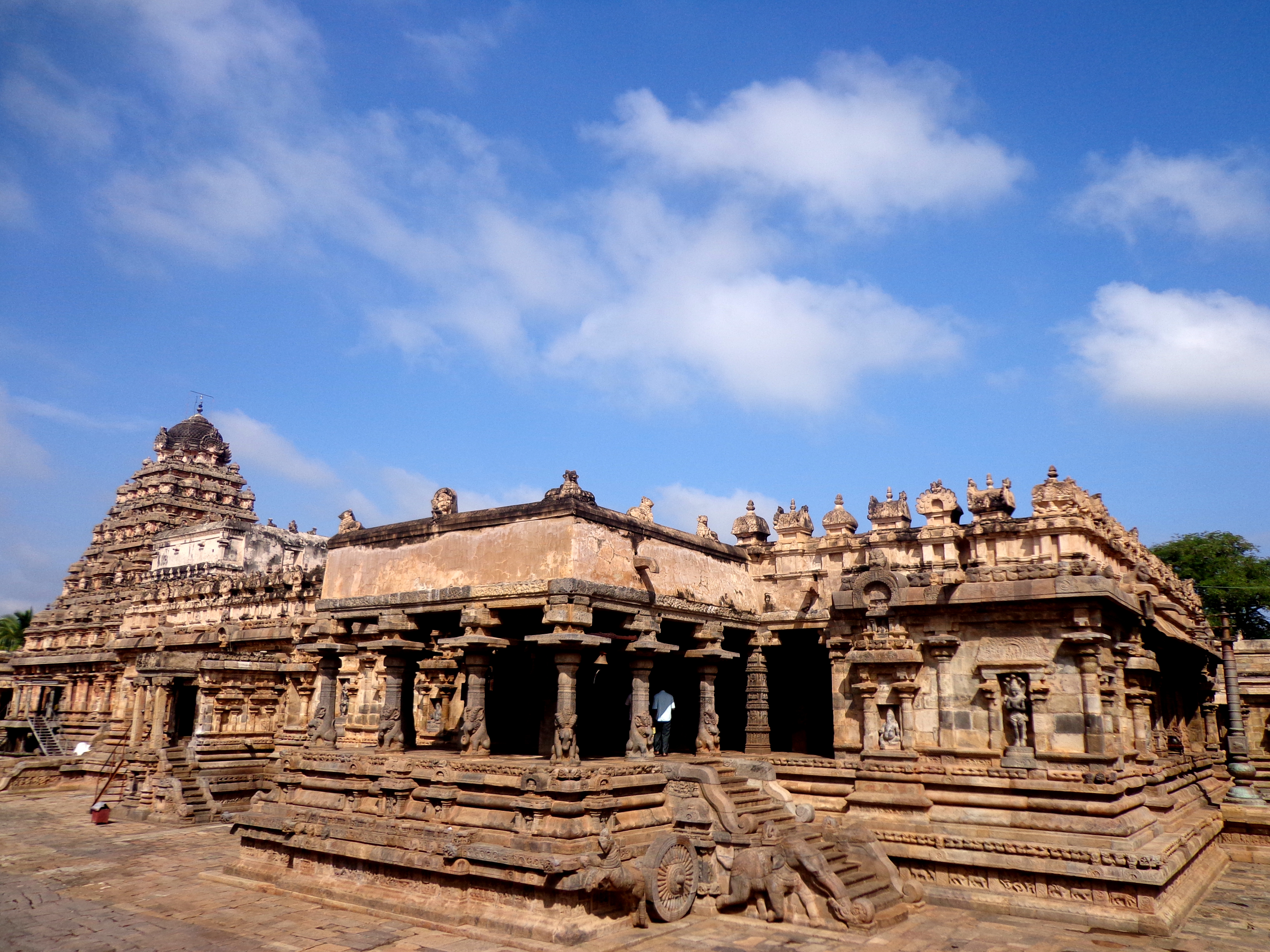 Airavatesvara Temple at Darasuram, UNESCO World Heritage Site near Kumbakonam
